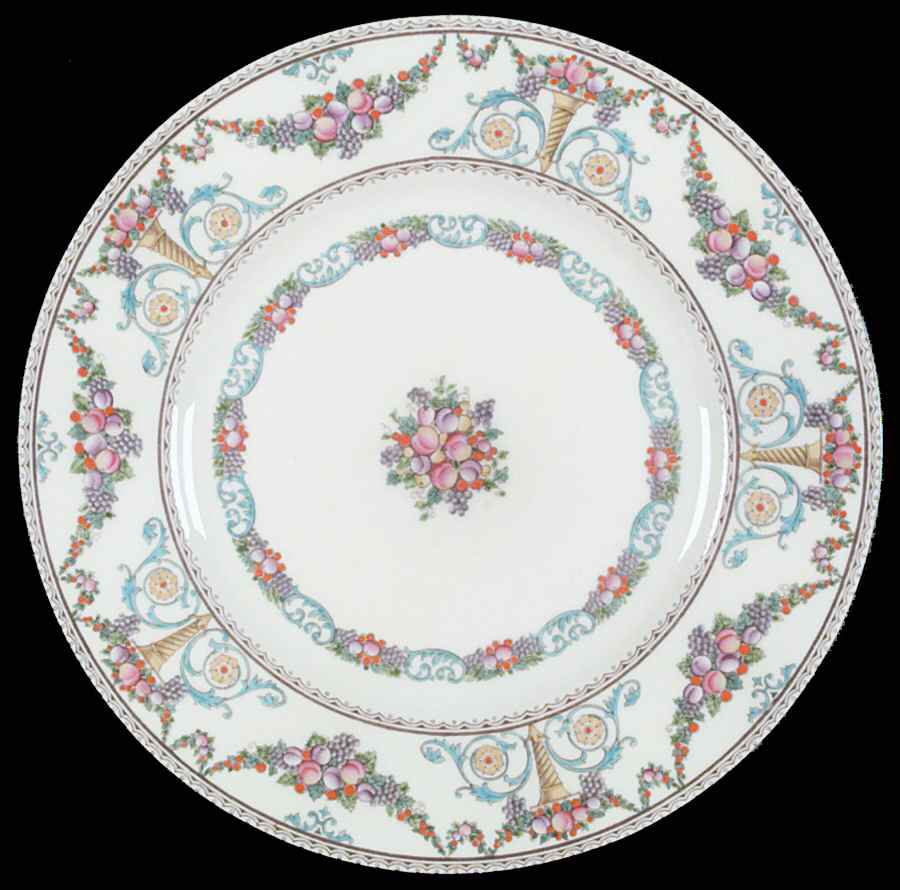 Ventnor (Center Garland) Dinner Plate by Wedgwood-1