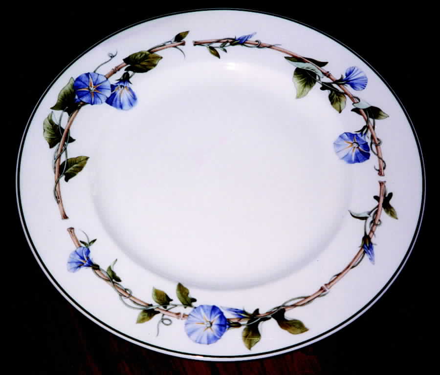 Blue Delphi Dinner Plate by Wedgwood-1
