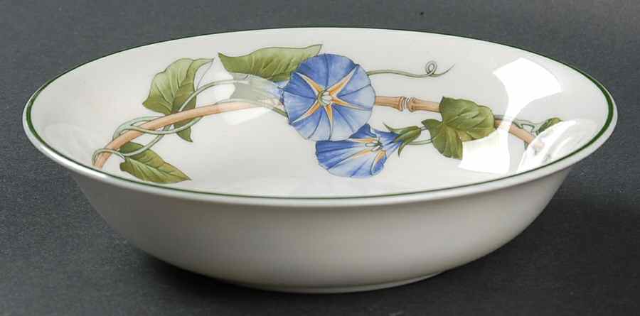 Blue Delphi Coupe Cereal Bowl by Wedgwood-1