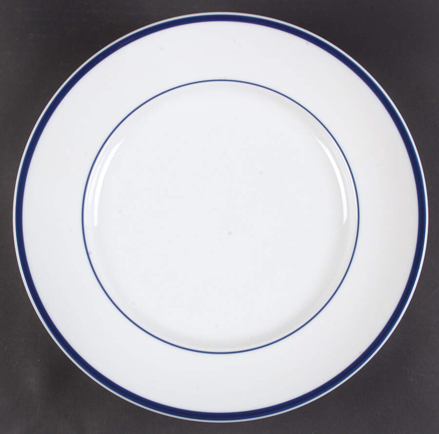Brasserie Blue 12" Chop Plate (Round Platter) by Williams-Sonoma-1