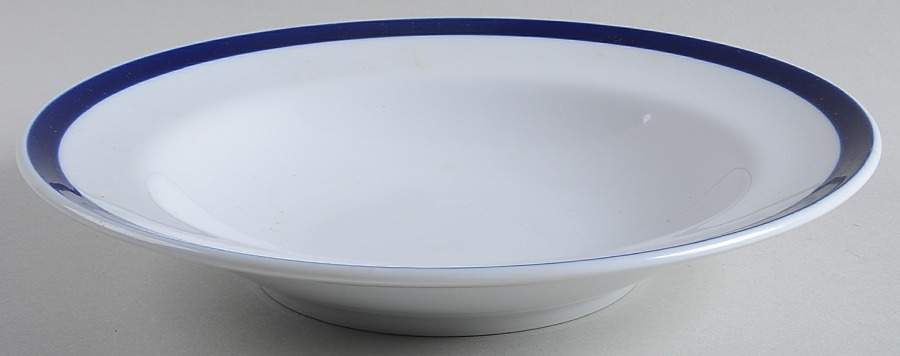 Brasserie Blue Large Rim Soup Bowl by Williams-Sonoma-1