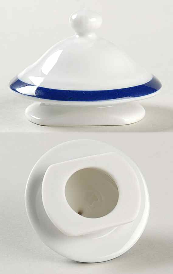 Brasserie Blue Lid for Creamer by Williams-Sonoma-1