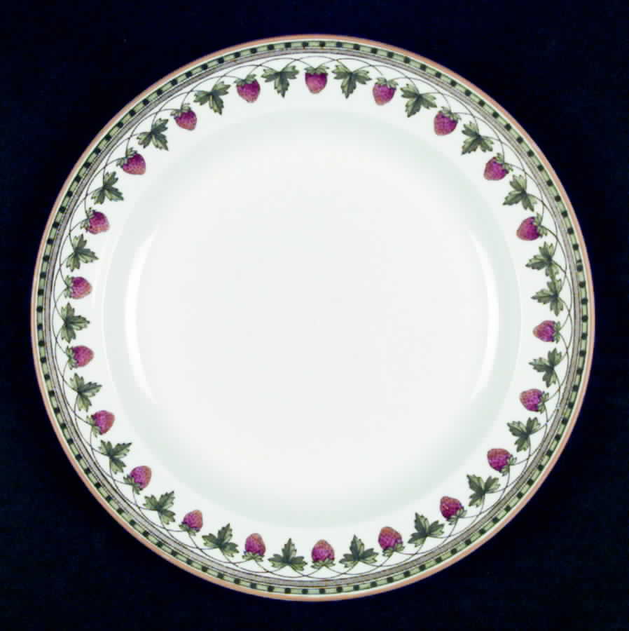 Strawberry Fruit Salad Plate by Wedgwood-1