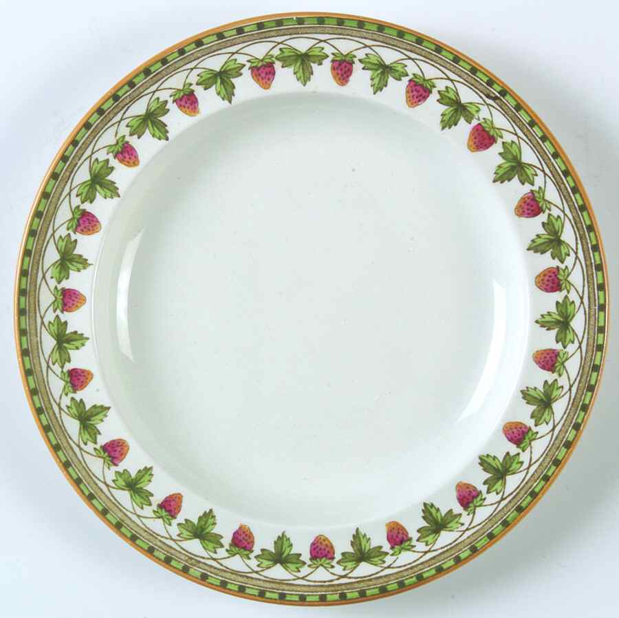 Strawberry Fruit Bread & Butter Plate by Wedgwood-1