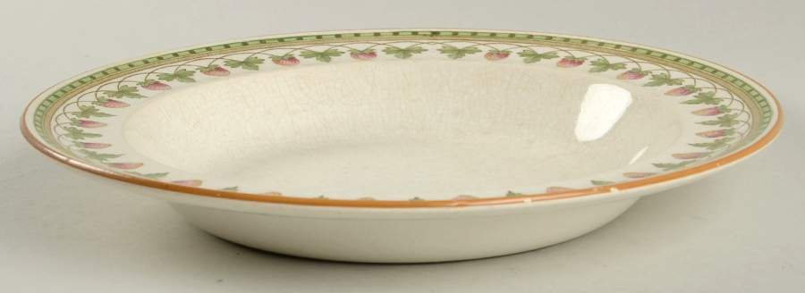 Strawberry Fruit Rim Soup Bowl by Wedgwood-1