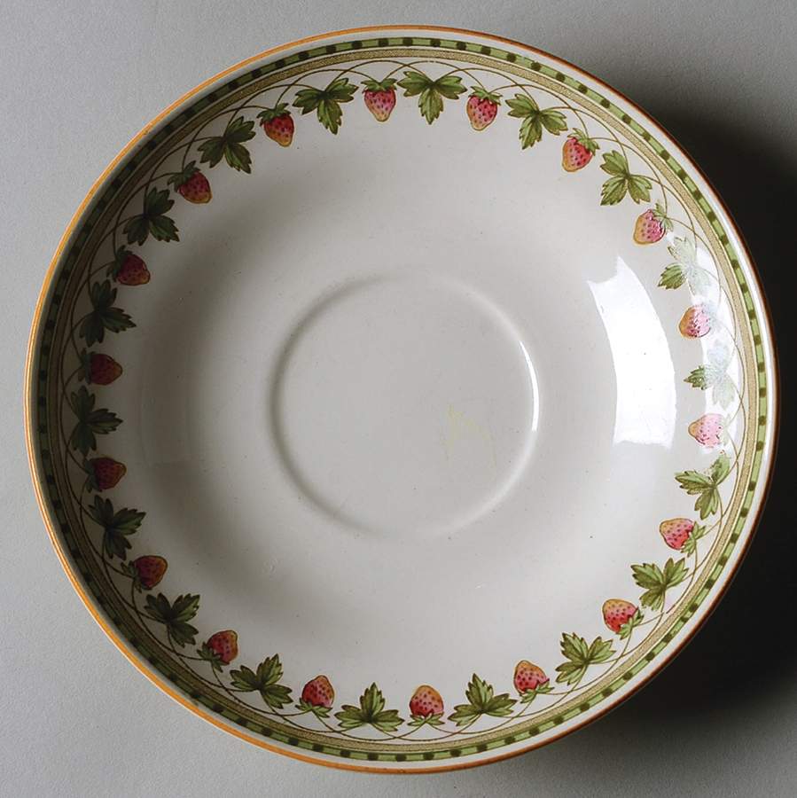 Strawberry Fruit Saucer for Oversized Cup by Wedgwood-1