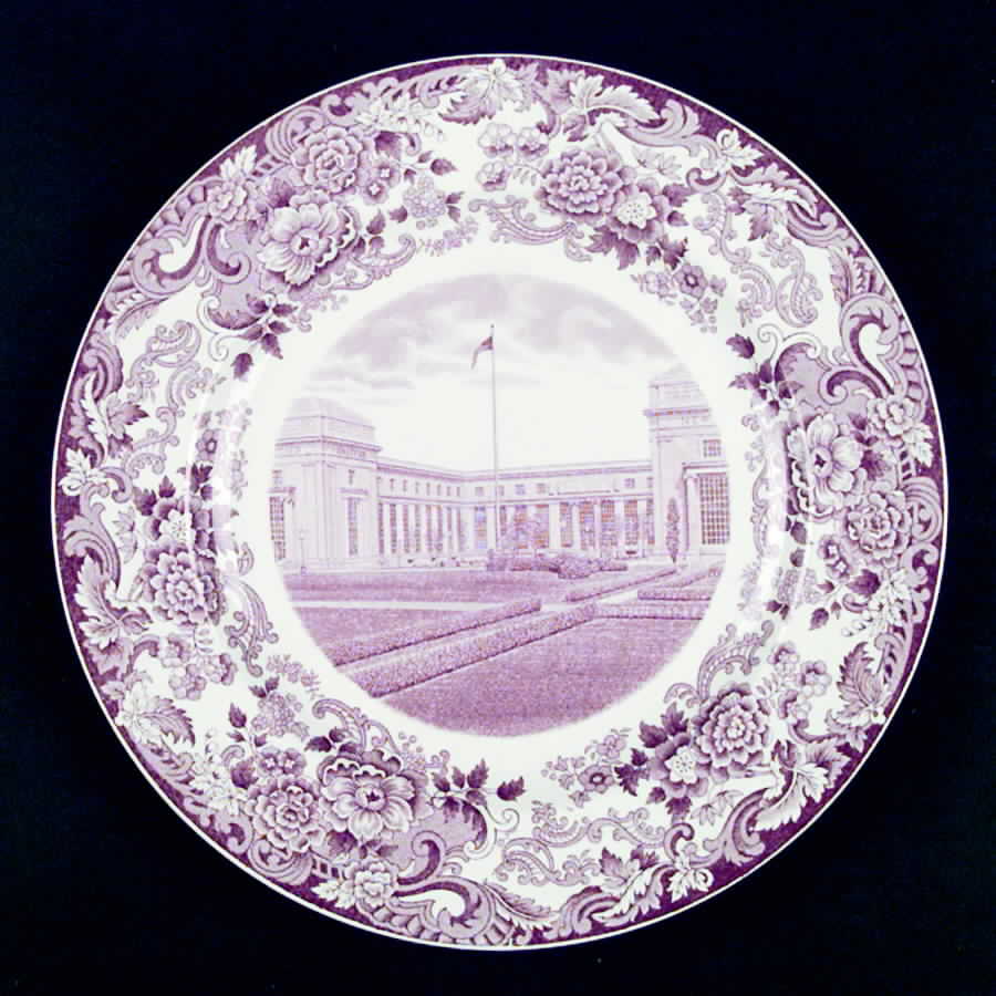 Massachusetts Institute of Technology Mulberry Dinner Plate by Wedgwood-1