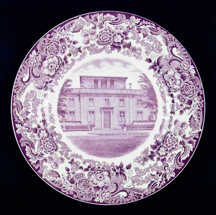 Massachusetts Institute of Technology Mulberry Dinner Plate by Wedgwood-1