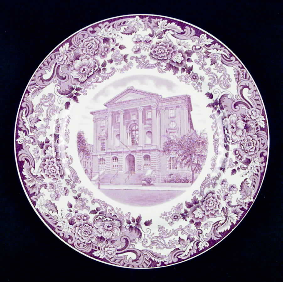 Massachusetts Institute of Technology Mulberry Dinner Plate by Wedgwood-1