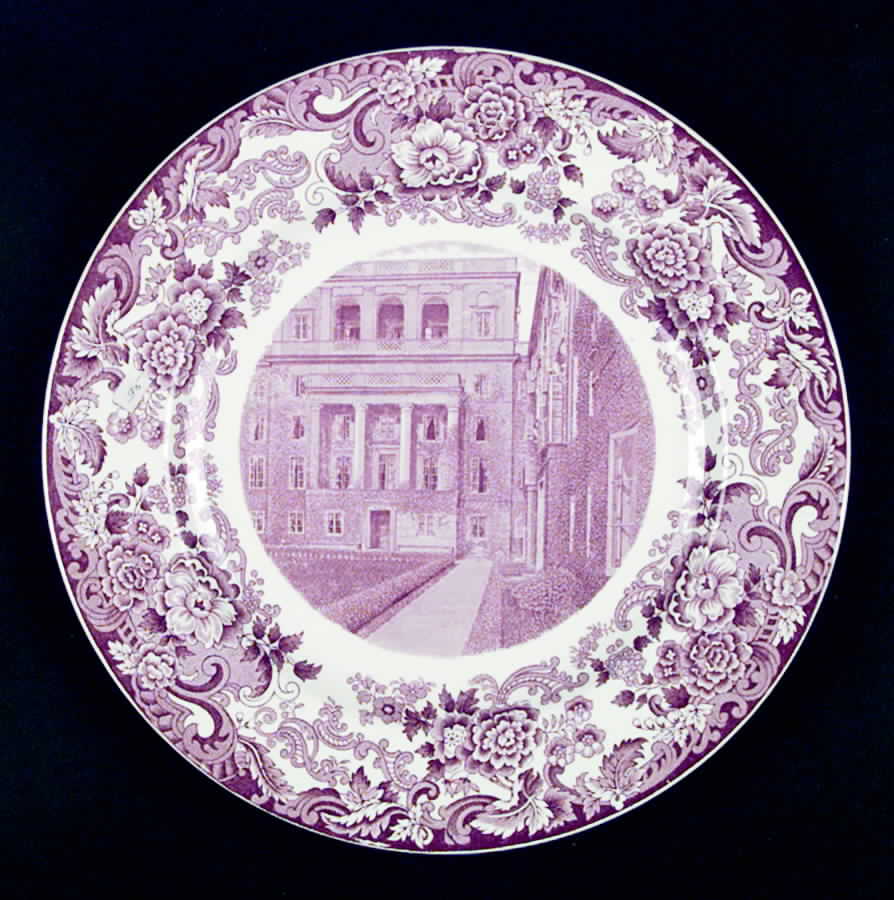 Massachusetts Institute of Technology Mulberry Dinner Plate by Wedgwood-1