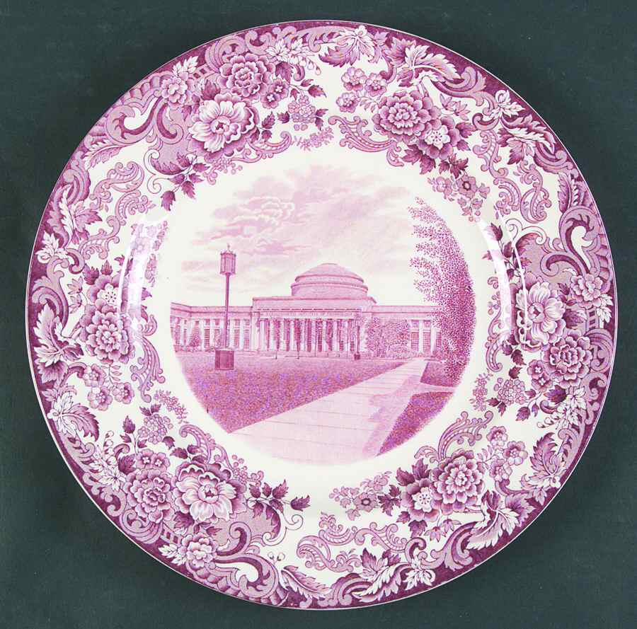 Massachusetts Institute of Technology Mulberry Dinner Plate by Wedgwood-1