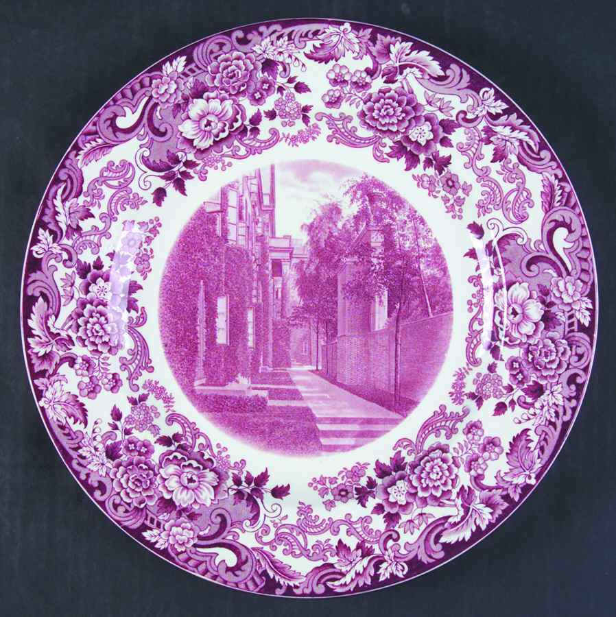 Massachusetts Institute of Technology Mulberry Dinner Plate by Wedgwood-1