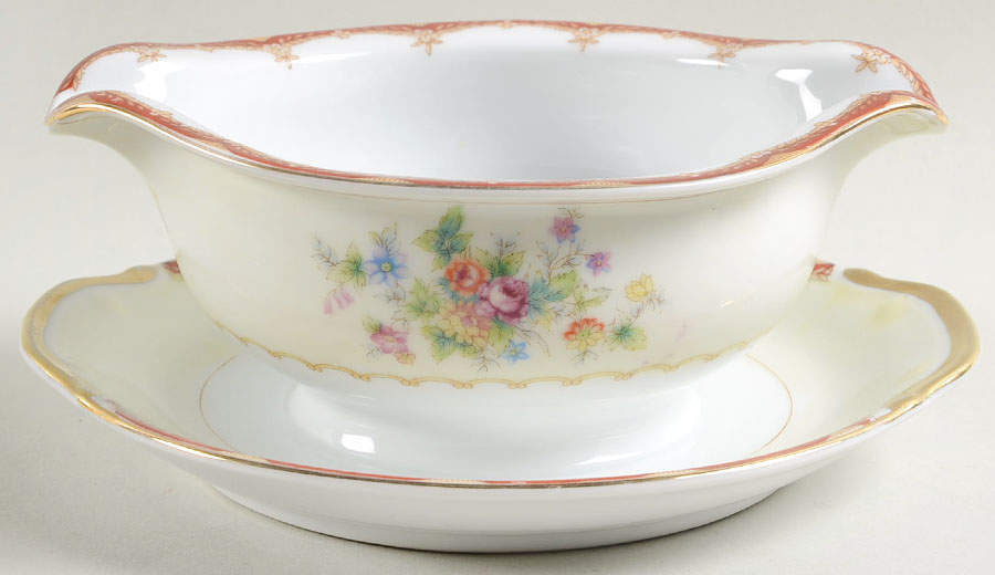 WEX4 Gravy Boat with Attached Underplate by Wexford-1