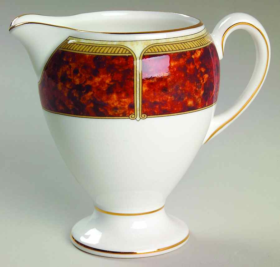 Tortoiseshell Globe Shape Creamer by Wedgwood-1