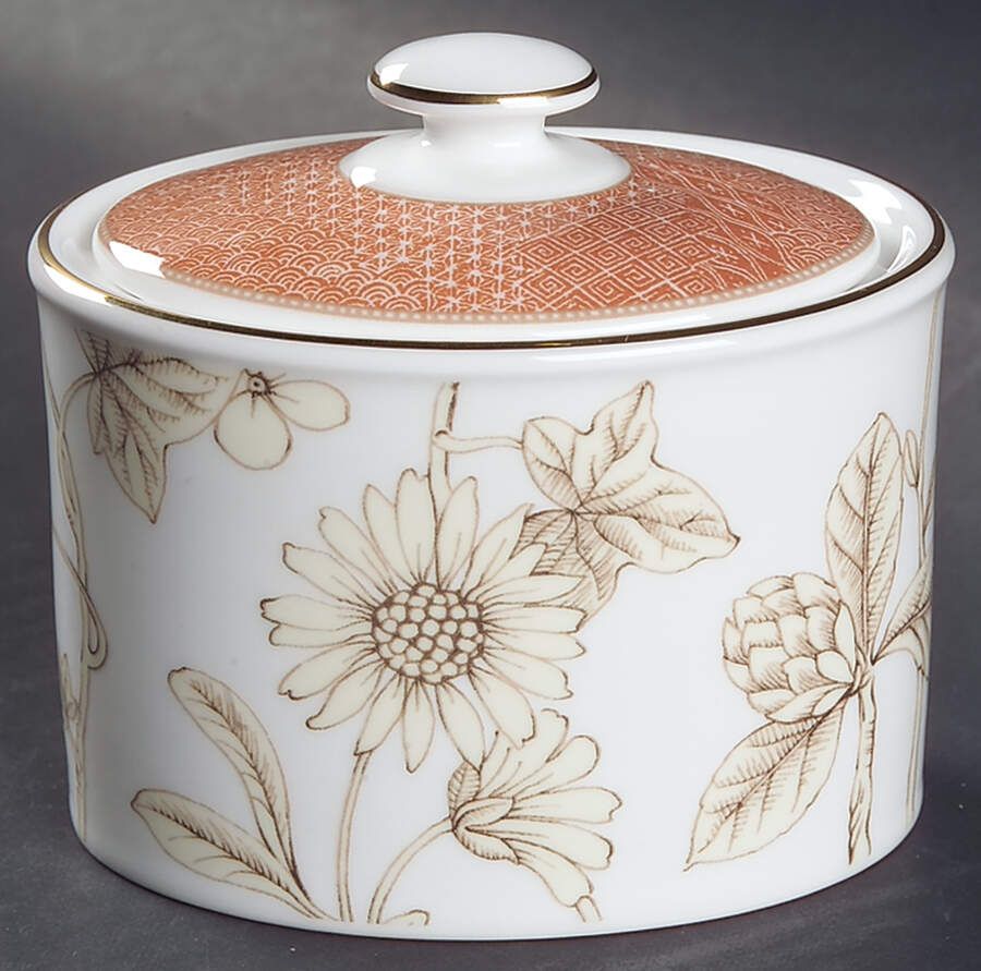 Frances Sugar Bowl & Lid by Wedgwood-1