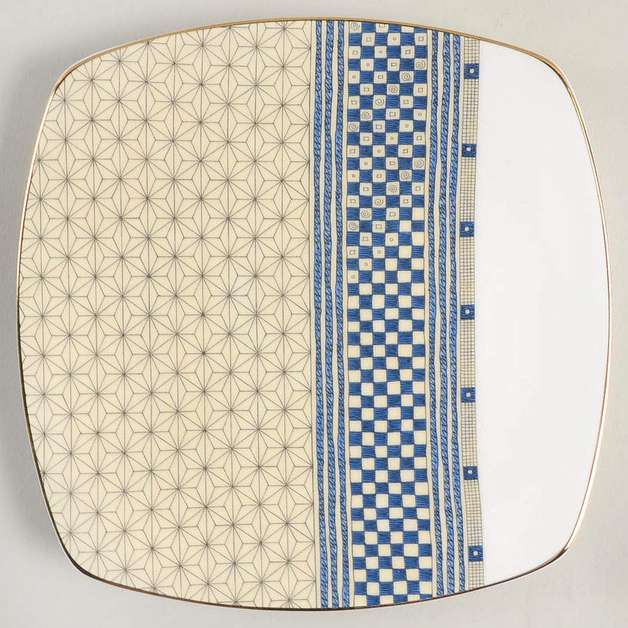 Samurai Square Salad Plate by Wedgwood-1