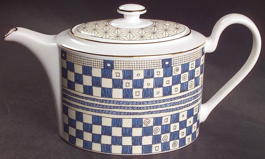 Samurai Small Teapot & Lid by Wedgwood-1