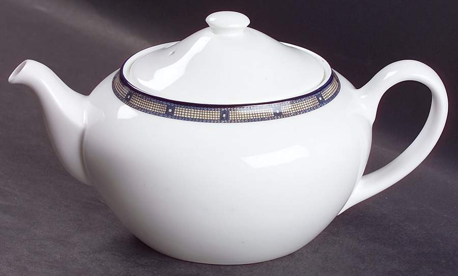 Samurai Oval Teapot & Lid by Wedgwood-1