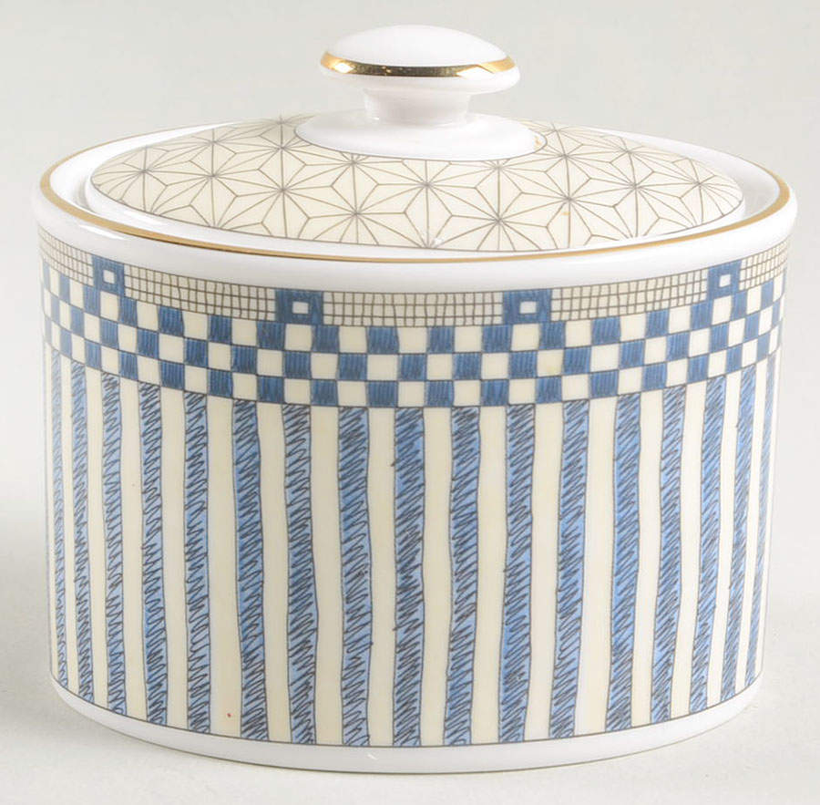 Samurai Sugar Bowl & Lid by Wedgwood-1