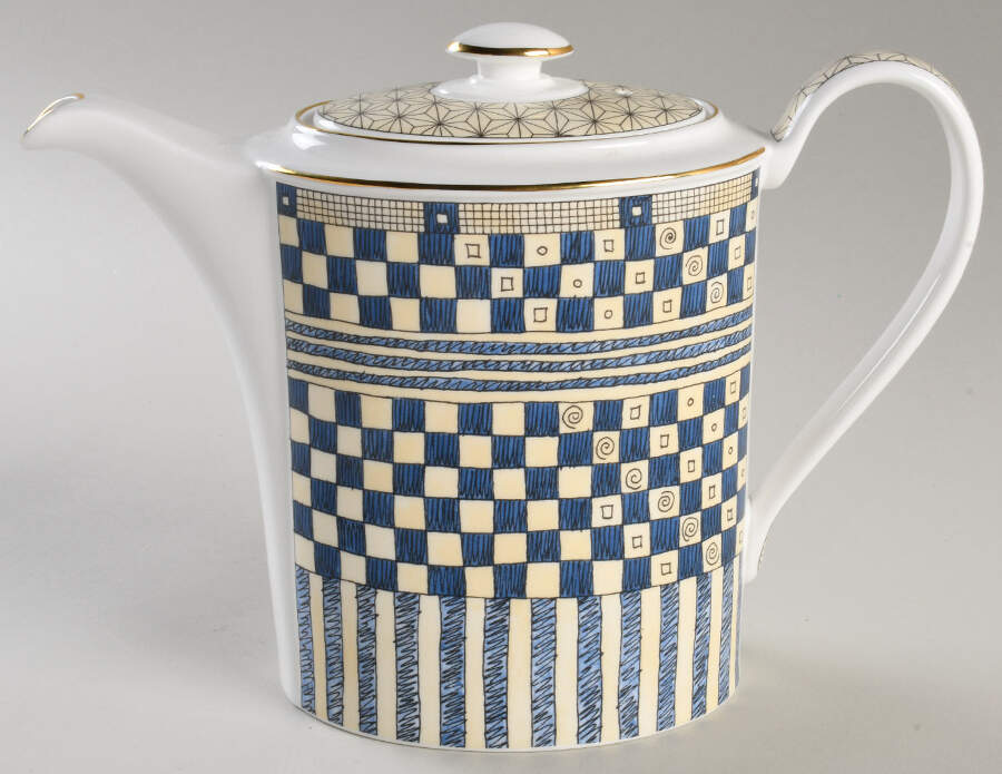 Samurai Coffee Pot & Lid by Wedgwood-1