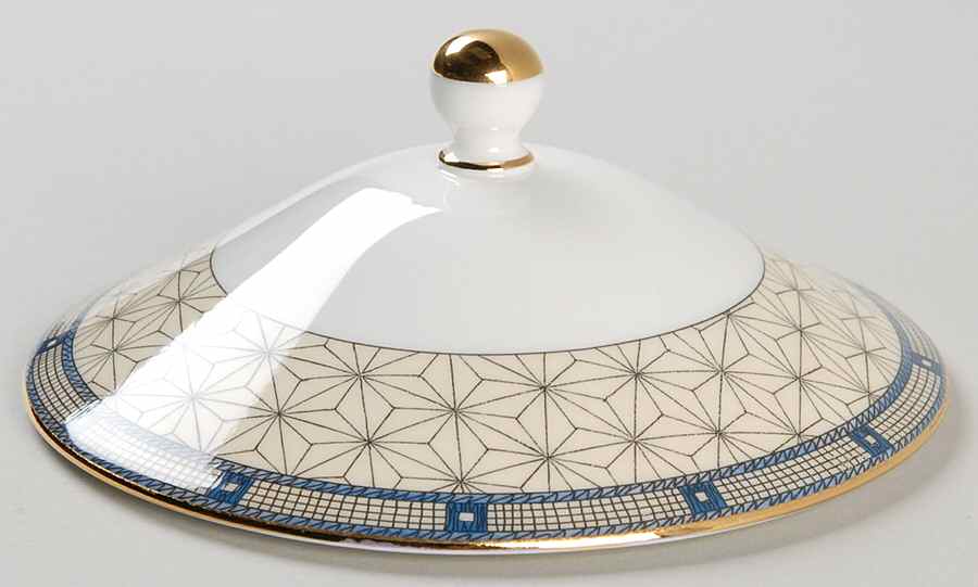 Samurai Lid for Rice Bowl by Wedgwood-1