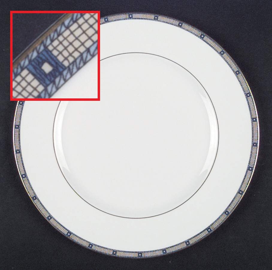 Samurai Dinner Plate by Wedgwood-1