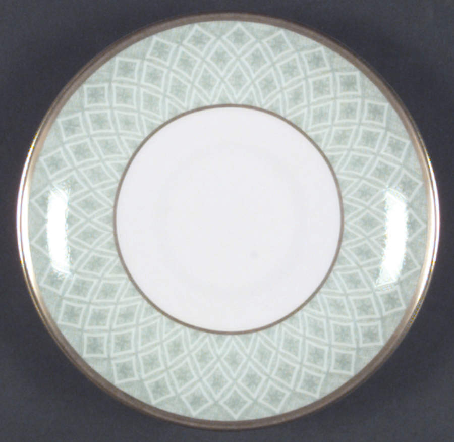 Fitzpatrick Green Saucer by Waterford China-1