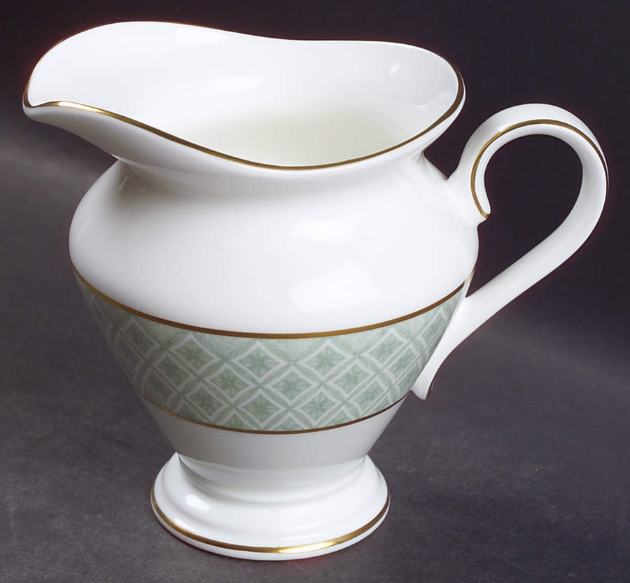 Fitzpatrick Green Creamer by Waterford China-1