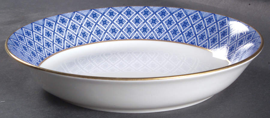Fitzpatrick Blue 7" Individual Pasta Bowl by Waterford China-1