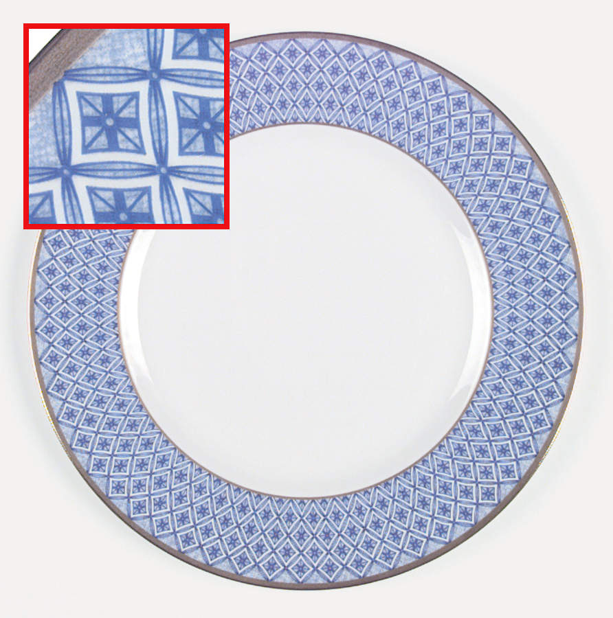 Fitzpatrick Blue Dinner Plate by Waterford China-1