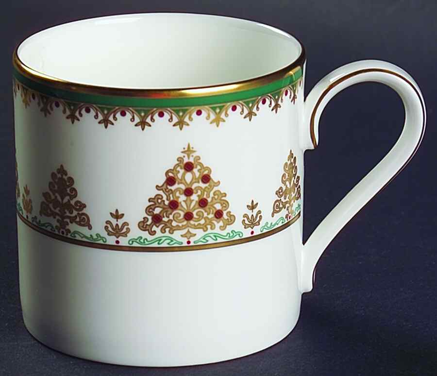 Yuletide (Red & Gold) Mug by Waterford China-1