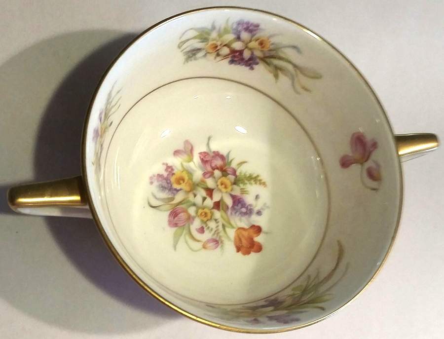 WAR61 Footed Cream Soup Bowl by Warwick-1