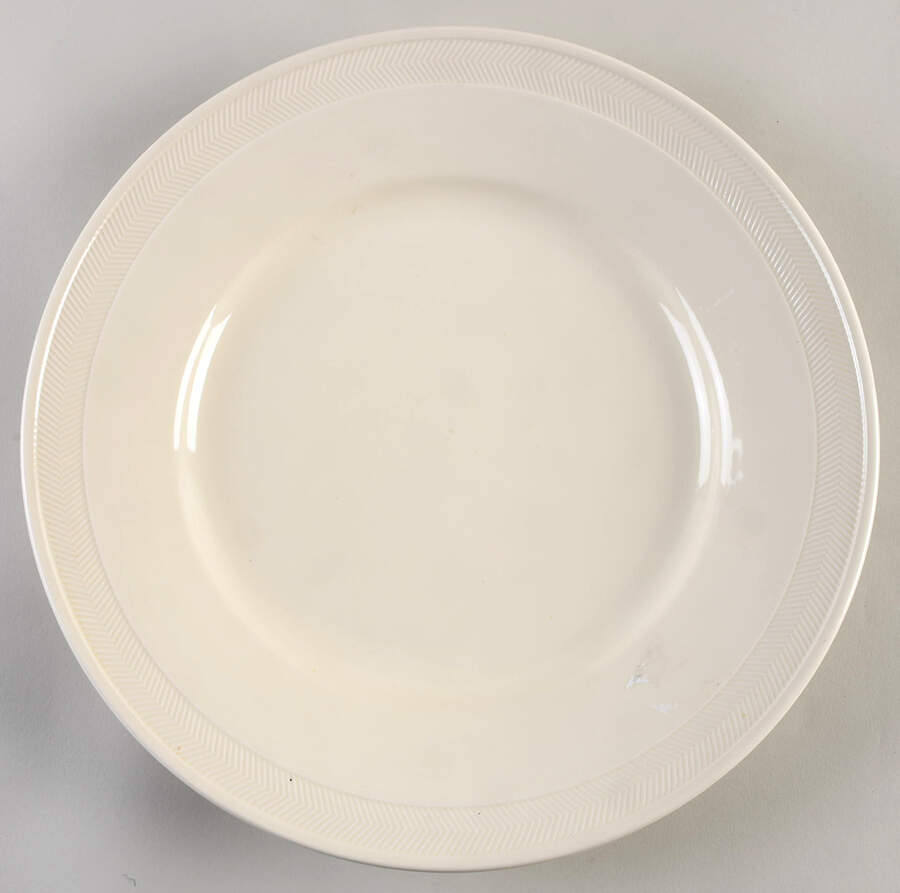 Weekday Weekend Dysart(Cream) Service Plate (Charger) by Wedgwood-1