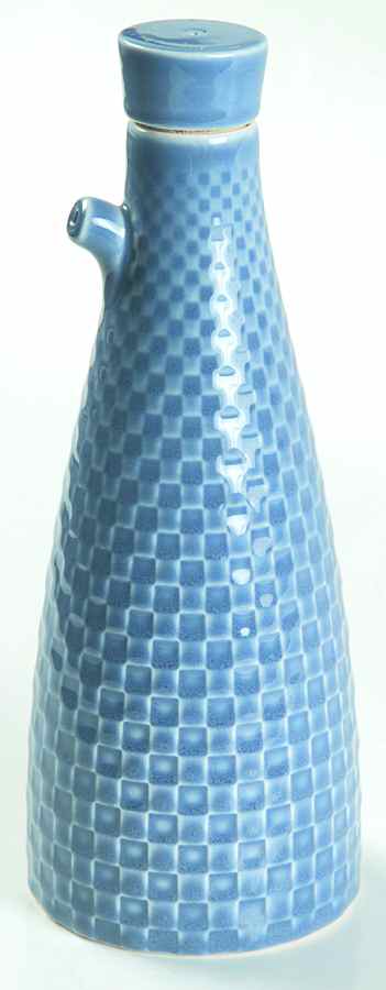 Weekday Weekend Blue Vinegar Cruet and Stopper by Wedgwood-1