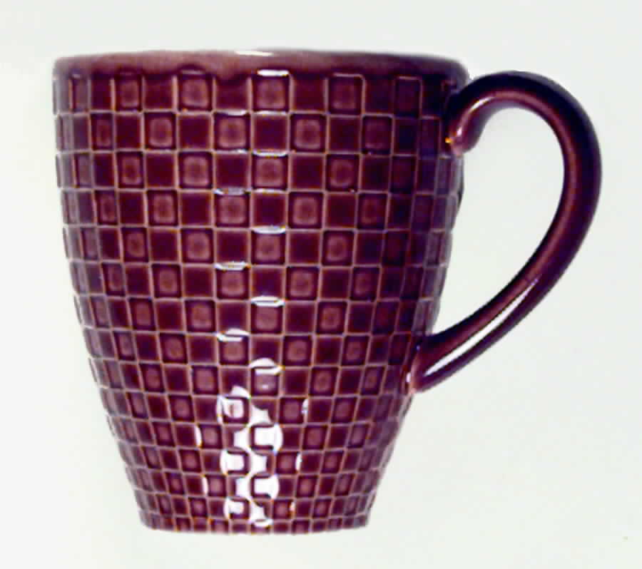 Weekday Weekend Brown Flat Cup by Wedgwood-1