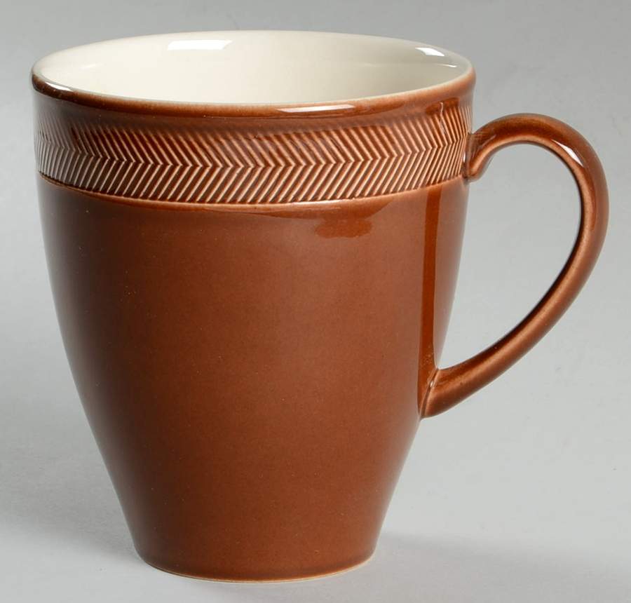 Weekday Weekend Brown Mug by Wedgwood-1