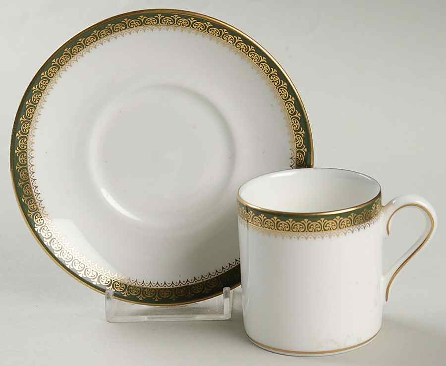 Chester Bond Shape Demitasse Cup and Saucer Set by Wedgwood-1