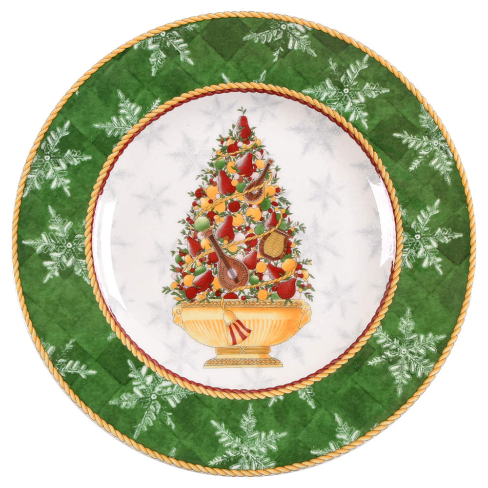 Winter Festival Dessert/Pie Plate by Wedgwood-1