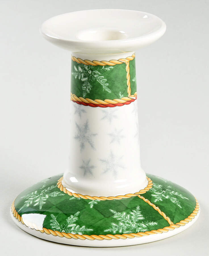 Winter Festival 4" Candlestick by Wedgwood-1
