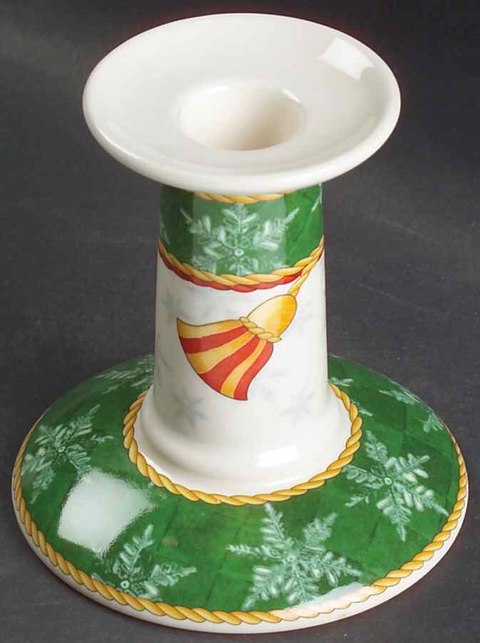 Winter Festival Small Candlestick by Wedgwood-1