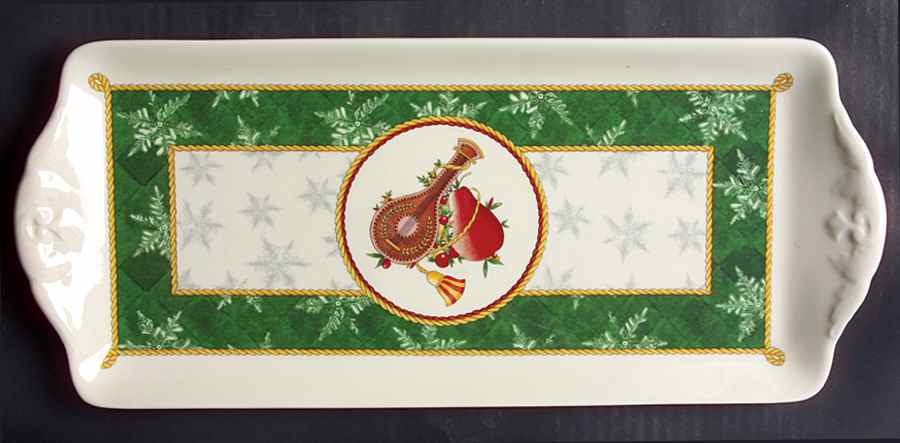 Winter Festival Large Sandwich Tray by Wedgwood-1