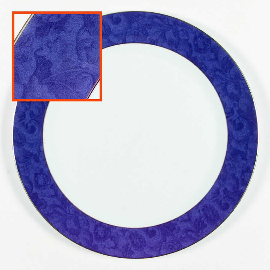 Damask Blue Service Plate (Charger) by Wedgwood-1