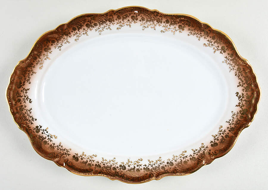 WIG325 15" Oval Serving Platter by Winterling - Bavaria-1