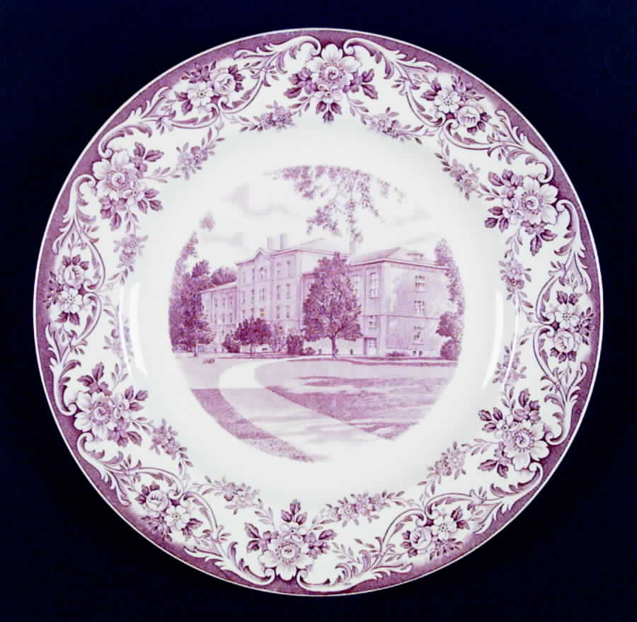 Capital University Mulberry Dinner Plate by Wedgwood-1