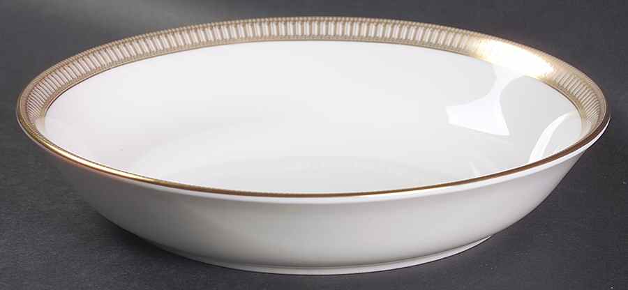 Carina Gold 7" Individual Pasta Bowl by Waterford China-1