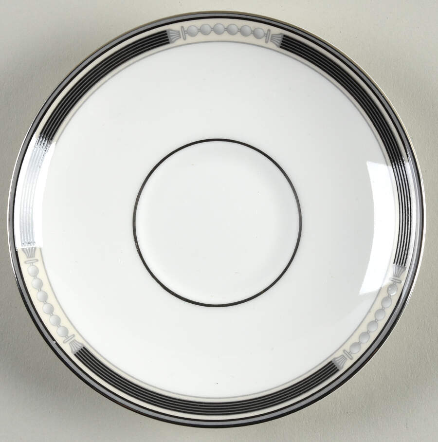 Carleton Platinum Saucer by Waterford China-1