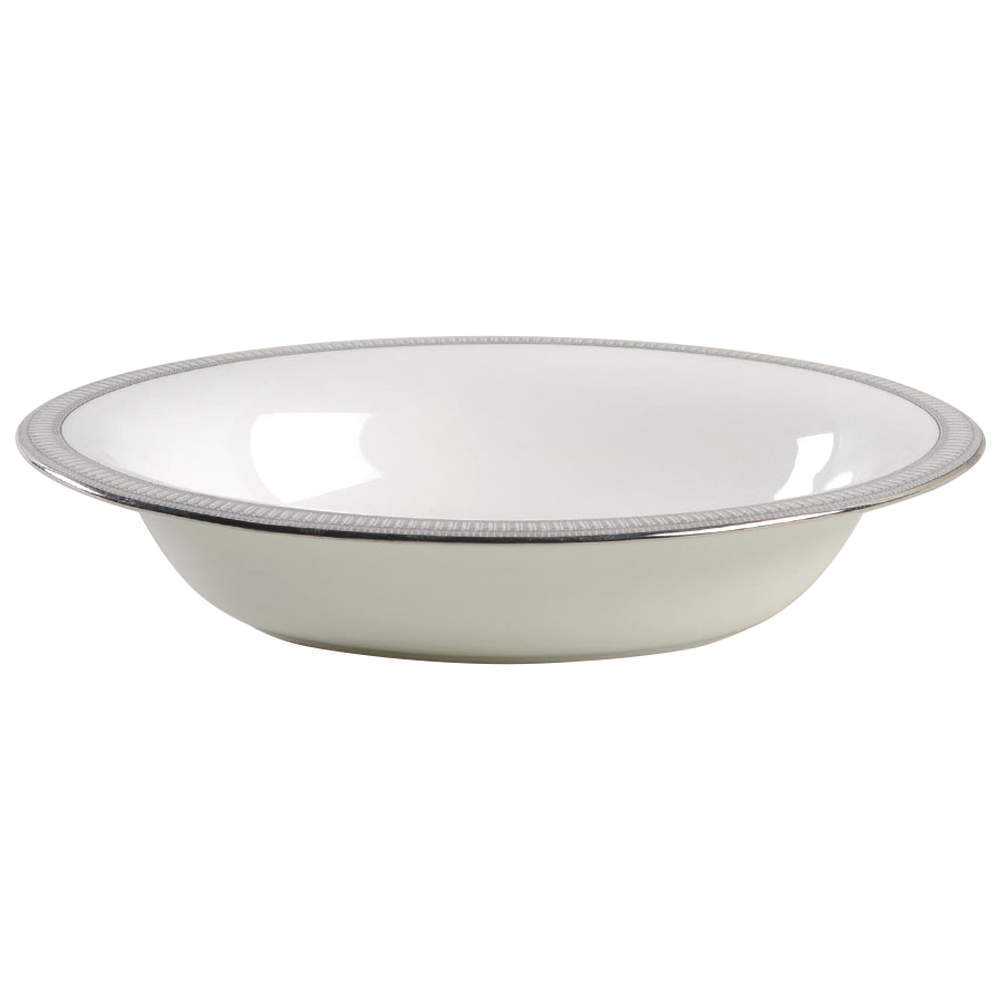 Carina Platinum 9" Oval Vegetable Bowl by Waterford China-1