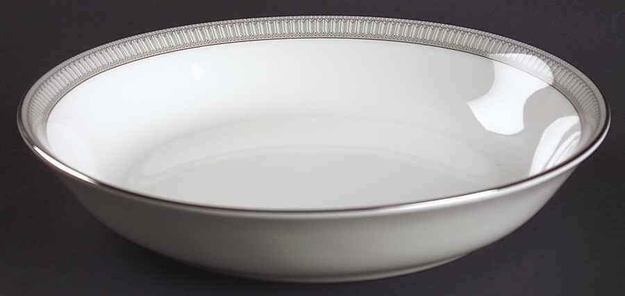 Carina Platinum 7" Individual Pasta Bowl by Waterford China-1