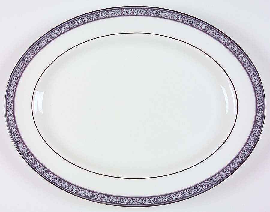 Westport 15" Oval Serving Platter by Waterford China-1