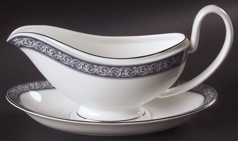 Westport Gravy Boat & Underplate by Waterford China-1